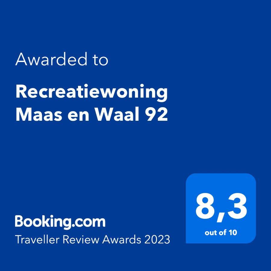 Ewijk Recreatiewoning Maas En Waal 92ヴィラ エクステリア 写真